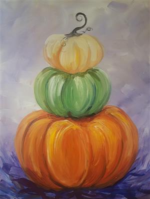 Example Fall Canvas Painting
