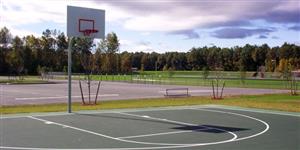 Basketball Court at Rindge